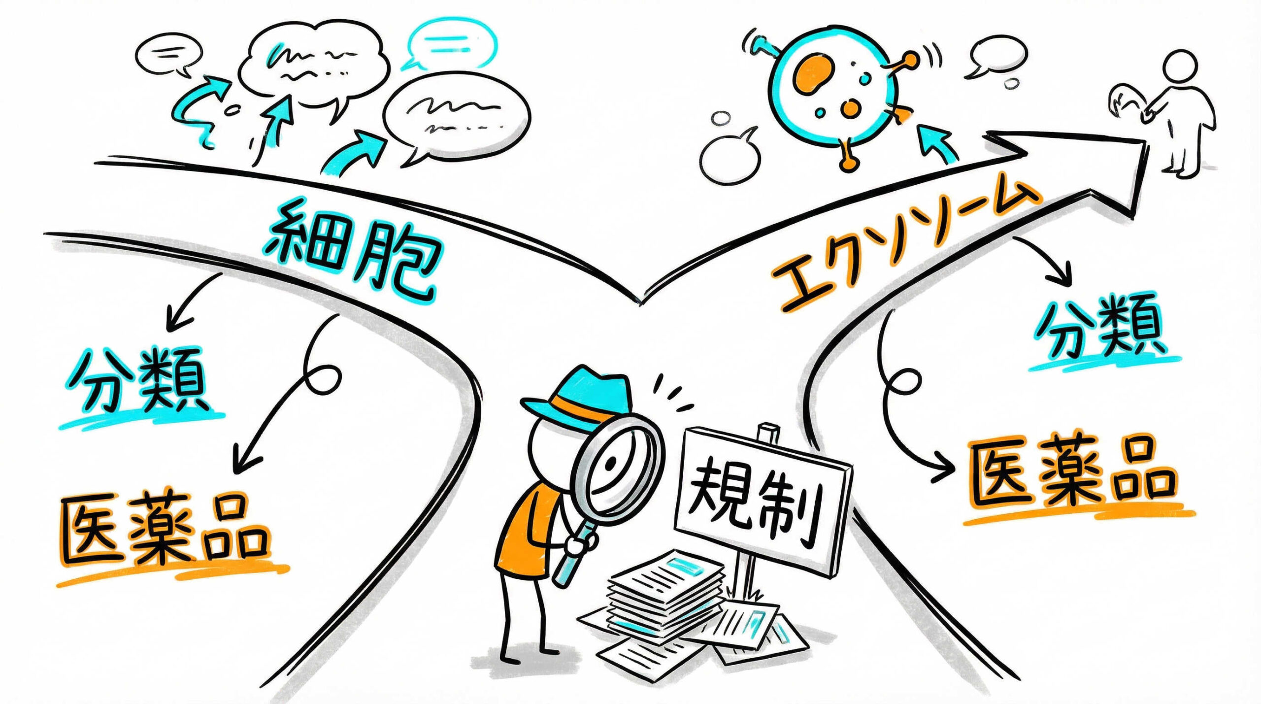 エクソソーム治療薬の規制動向と開発における現状の結論