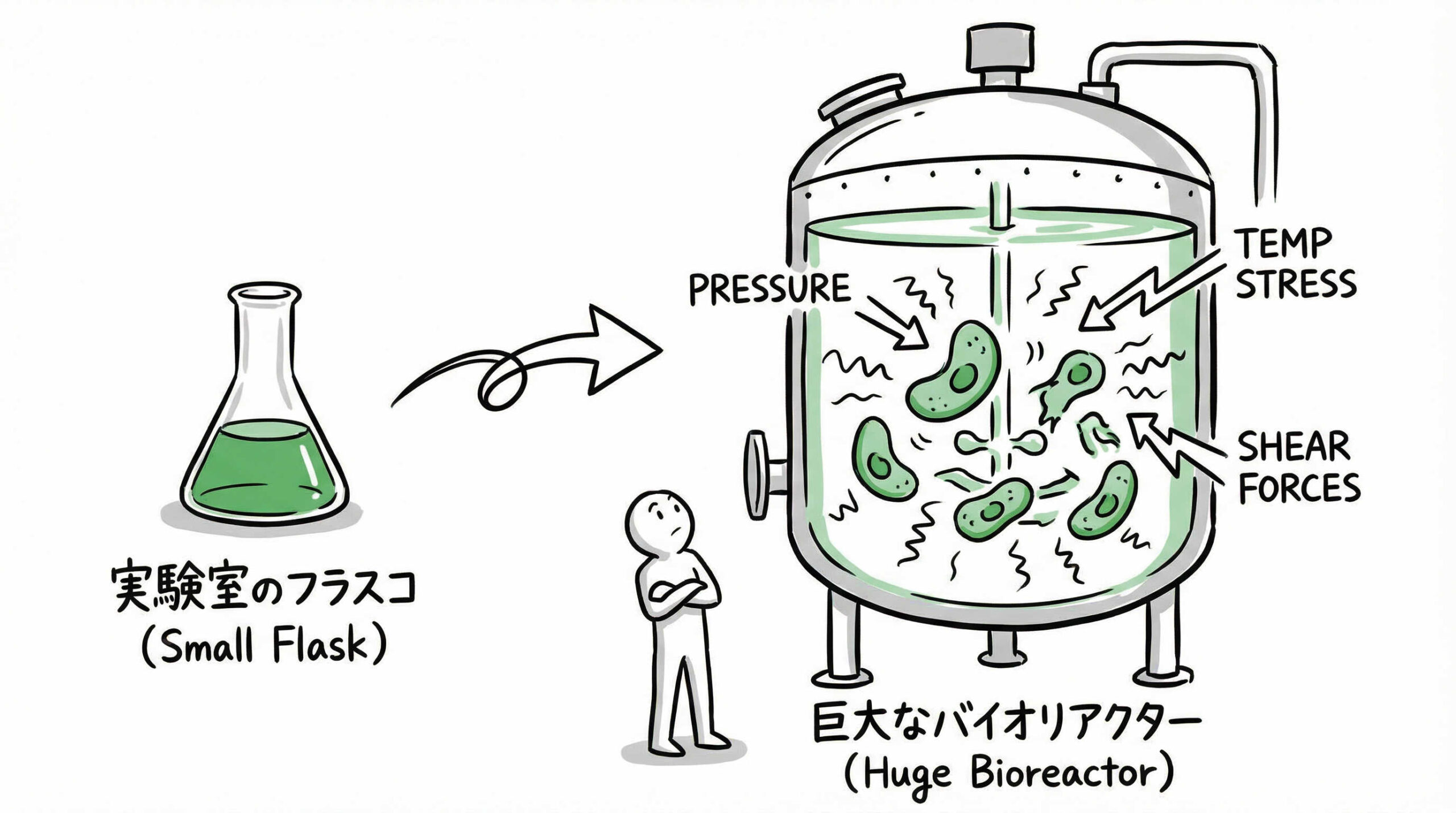 培養工程（アップストリーム）における技術的課題